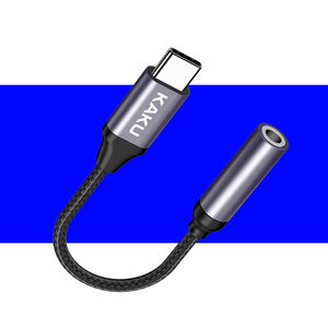 Adaptador <span class=keywords><strong>de</strong></span> Audio KAKUSIGA Tipo C a Conector Jack <span class=keywords><strong>de</strong></span> 3.5 mm, <span class=keywords><strong>Convertidor</strong></span> <span class=keywords><strong>de</strong></span> Auriculares con Cancelación <span class=keywords><strong>de</strong></span> Ruido KAKU - Product Image 3