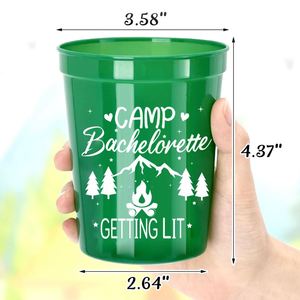 Gobelets rigides en plastique PP personnalisables de 16 oz pour fêtes et stades, variés en couleurs, résistants à l'eau bouillante - Product Image 1