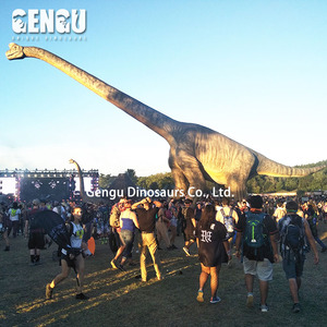 Dinosaurio Animatronic <span class=keywords><strong>de</strong></span> tamaño Real, modelo <span class=keywords><strong>de</strong></span> <span class=keywords><strong>parque</strong></span> interior 3D, dinosaurio para centros comerciales, lugares públicos, aeropuertos, guarderías, guarderías, Metal - Product Image 3