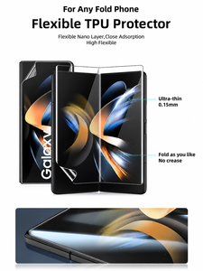 ฟิล์มไฮโดรเจลใส TPU HD นำเข้าแผ่นป้องกันไฮโดรเจลป้องกันรอยขีดข่วนสำหรับ Samsung <span class=keywords><strong>Galaxy</strong></span> Z Z Fold 3 <span class=keywords><strong>4</strong></span> 5 6 - Product Image 4