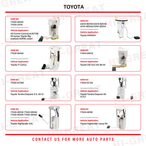 Ensemble de pompe à carburant électrique ultra-résistant pour Toyota Nissan Honda Mazda Suzuki <span class=keywords><strong>Mitsubishi</strong></span> Hyundai Kia Ford Chevrolet VW Citroën - Product Image 4