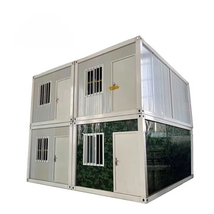 Maison conteneur modulaire en acier réutilisable de 20 pieds pour abri d'urgence en cas de catastrophe et logement temporaire d'urgence - Product Image 5