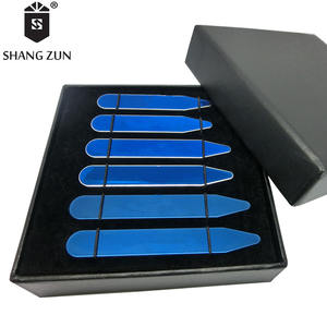 Best verkauf kleidung zubehör metall kragen unterstützung 5 farben können beliebig gewählt werden 6 pcs boxed mode kragen bleibt - Product Image 4