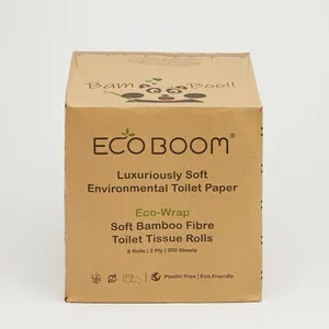 ECO 붐 flushable 분배자 유기 반대로 발진 화장실 eco 친절한 목욕 조직