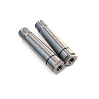 Plaque de raccordement de tuyau en acier inoxydable sur mesure, usinée CNC, surface polie, avec 6 trous de boulons de 14 mm pour la production d'énergie