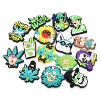 Sepatu PVC 420 jimat daun 420 wol pvs shoe charm untuk gelang hadiah pesta