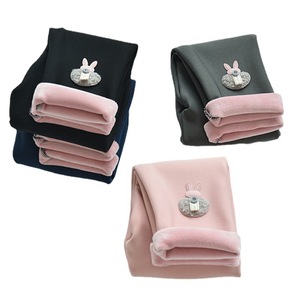 Buona qualità Qianchuan <span class=keywords><strong>Leggings</strong></span> da ragazza con <span class=keywords><strong>pile</strong></span> ispessito per il calore In autunno e In inverno, 3 pantaloni di cotone, ragazze '7 bambini - Product Image 5