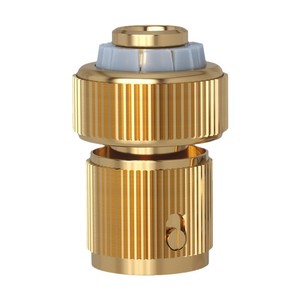 Guoma Ruixiang Connecteur d'eau en cuivre à 6 points, adaptateur de tuyau à raccord rapide 16 mm pour conduite d'eau - Product Image 3