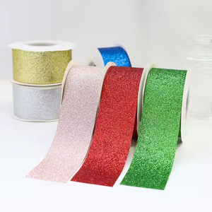 Wholesale New Glitter <b>Ribbon</b> for Art Packaging DIY Art Creation - Product Image 4