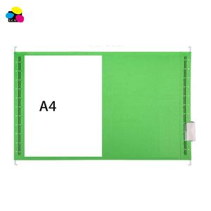 25 pz/scatola di formato A4 sospensione appeso cartelle di <span class=keywords><strong>File</strong></span> di colore misto <span class=keywords><strong>5</strong></span> schede cancelleria regolabile in materiale cartaceo - Product Image 2
