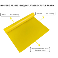 AT112020WQ Tissu d'étanchéité à l'air PVC élevé Matériaux gonflables Tissu laminé pour château gonflable