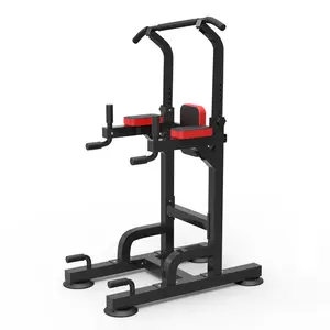 2021 Hot Sale Fitness geräte Pull-up Power Tower Station Multifunktions-Klimmzug Bar Dip Station für Körper übungen