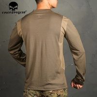 EMERSONGEAR T-shirt tactique UMP Frogmen pour hommes, vêtements de sport, de fitness, à manches longues, pour la chasse, l'escalade, vêtements respirants pour hommes