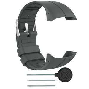 <span class=keywords><strong>Cinturino</strong></span> per <span class=keywords><strong>Polar</strong></span> M400 M430 Smart Band, <span class=keywords><strong>cinturino</strong></span> universale da polso in silicone morbido impermeabile per orologio fitness - Product Image 3