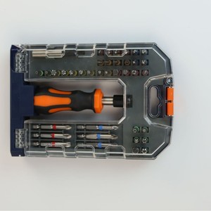 Xinshili – Kit d'outils combinés multifonctionnels magnétiques avec jeu de 39 embouts de tournevis manuels - Product Image 3
