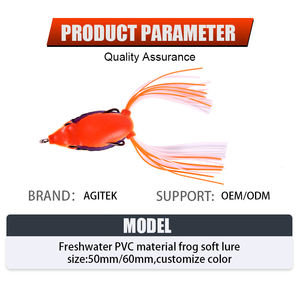 Vente chaude Fabrication de leurres souples en forme de <span class=keywords><strong>grenouille</strong></span> <span class=keywords><strong>Leurre</strong></span> de pêche en plastique <span class=keywords><strong>souple</strong></span> <span class=keywords><strong>Grenouille</strong></span> <span class=keywords><strong>Leurre</strong></span> de pêche pour la truite et le bar Appâts artificiels en PVC Leurres souples Accessoires de pêche - Product Image 6