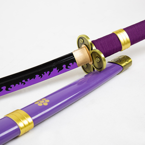 Replica Artigianale della <span class=keywords><strong>Spada</strong></span> di Zoro - Oggetto da Collezione a Tema <span class=keywords><strong>Anime</strong></span> per Cosplay, Regalo per Fan - Product Image 2
