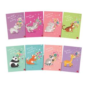 Pigna-MAXI cutesie สมุดบันทึกที่ A4 50แผ่นเรียงราย3rd elem. ตูด - Product Image 1