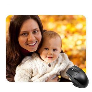 White Modern Gaming Sublimation Blank PVC Rectangle 220x180mm 2~5MM Thick Durable Portable Customized Printing Promotional <b>Mouse</b> - Product Image 1