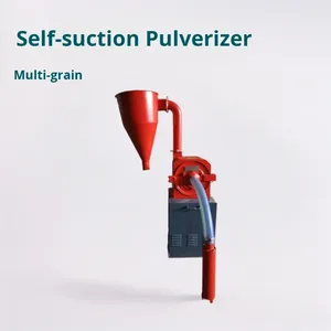 Tự mồi cơ giới Máy Nghiền Ngô Máy nghiền hạt Máy xay Claw thức ăn Máy nghiền bột gia đình Máy xay 220V/380V 4KW - Product Image 5