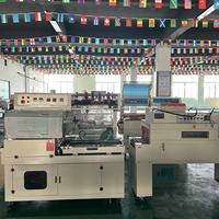 Machine d'emballage sous film rétractable électrique entièrement automatique Sanxin 220V, type tunnel, pour film POF, cartons, boîtes, boissons, cosmétiques