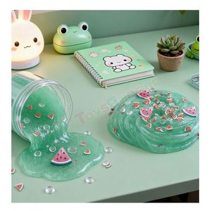 ชุดทำสไลม์ DIY สุดพิเศษ สำหรับเด็ก ช่วยคลายเครียด สนุกสนาน พร้อมอุปกรณ์เสริมสร้างสรรค์ ดินน้ำมันใสวิ้งๆ ปลอดภัยสำหรับเด็ก - Product Image 5