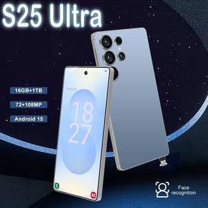 Último Modelo de Teléfono S25 5G, Pantalla Grande de 7.3 Pulgadas y 90 Hz, Cámara HD de 72MP+108MP, Carga Rápida de 8000 mAh, Doble SIM, Desbloqueo Facial y por Huella Dactilar - Product Image 4
