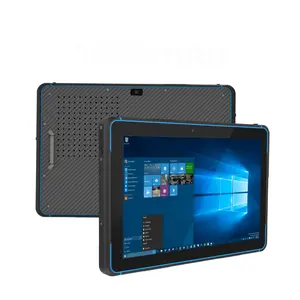HUGEROCK W105 ucuz hotsale 10.1 "win10/11 5000mAh 1d/2d barkod su geçirmez 8 + 128GB Windows sağlam endüstriyel tablet bilgisayar bilgisayar