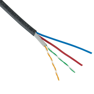 2025 nuevo <span class=keywords><strong>precio</strong></span> de fábrica Al por metro OEM <span class=keywords><strong>2</strong></span> pares de <span class=keywords><strong>Cable</strong></span> Utp Cat5e con <span class=keywords><strong>Cable</strong></span> de alimentación CCA 26AWG <span class=keywords><strong>Cable</strong></span> de alimentación <span class=keywords><strong>Ethernet</strong></span> híbrido Cat5 - Product Image 6