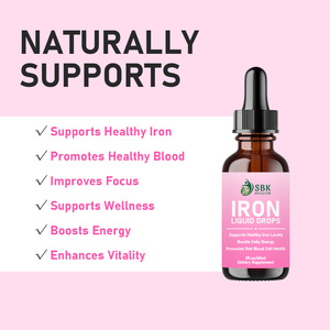 High Quality Iron <b>Liquid</b> Drops with Iron Supports Healthy Iron Promotes Healthy Blood Cell Health Boosts Daily Energy Mental - Product Image 3