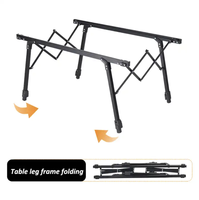 Table de Camping pliante Portable d'extérieur légère SOLO WILD avec grands sacs de rangement et de transport pour pique-nique