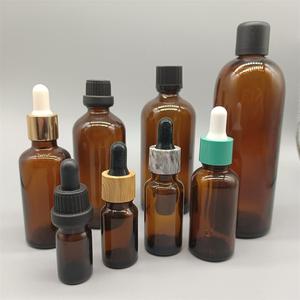 Vente flash 5ml 10ml 20ml 30ml 50ml 100ml Flacon d'huile essentielle en verre givré avec compte-gouttes Flacon d'huile de sérum - Product Image 4