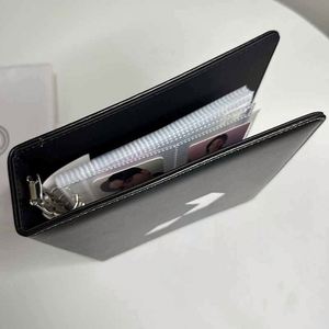 Pu Leather Zipper Loose-<b>leaf</b> Storage Book A4 and A5 Storage Bag High Quality Customized Color Hand-held Photo Album Bag - Product Image 5