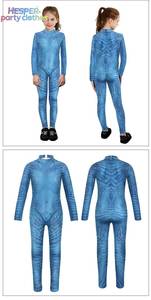 Disfraz de Personaje de Película para Halloween, Unisex, Adulto, Mono de Poliéster Estampado, Traje de Agua, Cosplay - Product Image 5