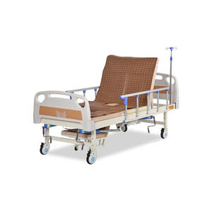Cama de hospital manual multifuncional <span class=keywords><strong>para</strong></span> <span class=keywords><strong>ancianos</strong></span> y pacientes con parálisis Características de cuidado en el hogar con elevación y giro - Product Image 1
