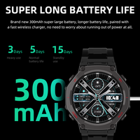 Smartwatch HW R1PRO 2026 con Schermo da 1,46 Pollici, Chiamate BT, Impermeabile IP67, Fitness Tracker, Monitoraggio Frequenza Cardiaca, Batteria da 300mAh, Ricarica Wireless
