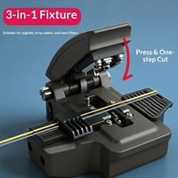 Cisaille à fibre optique Bei Top Fiber Optic Cleaver BT-09/10, outil de coupe de fibre optique de remplacement, entièrement automatique en une seule étape, haute précision, à poussée