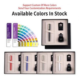 Ensemble de stylos promotionnels d'entreprise personnalisés de luxe avec logo pour cadres masculins - Product Image 5