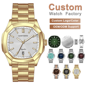 Luxuriöse Maßgefertigte OEM-Uhr S16 5ATM Wasserdicht Hochwertige 42mm Edelstahl Quarzuhr - Product Image 1