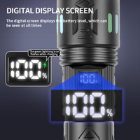 Lampes de poche à prix d'usine très vendues, lampes de poche rechargeables à haut lumen, lampe torche LED étanche pour les activités de plein air