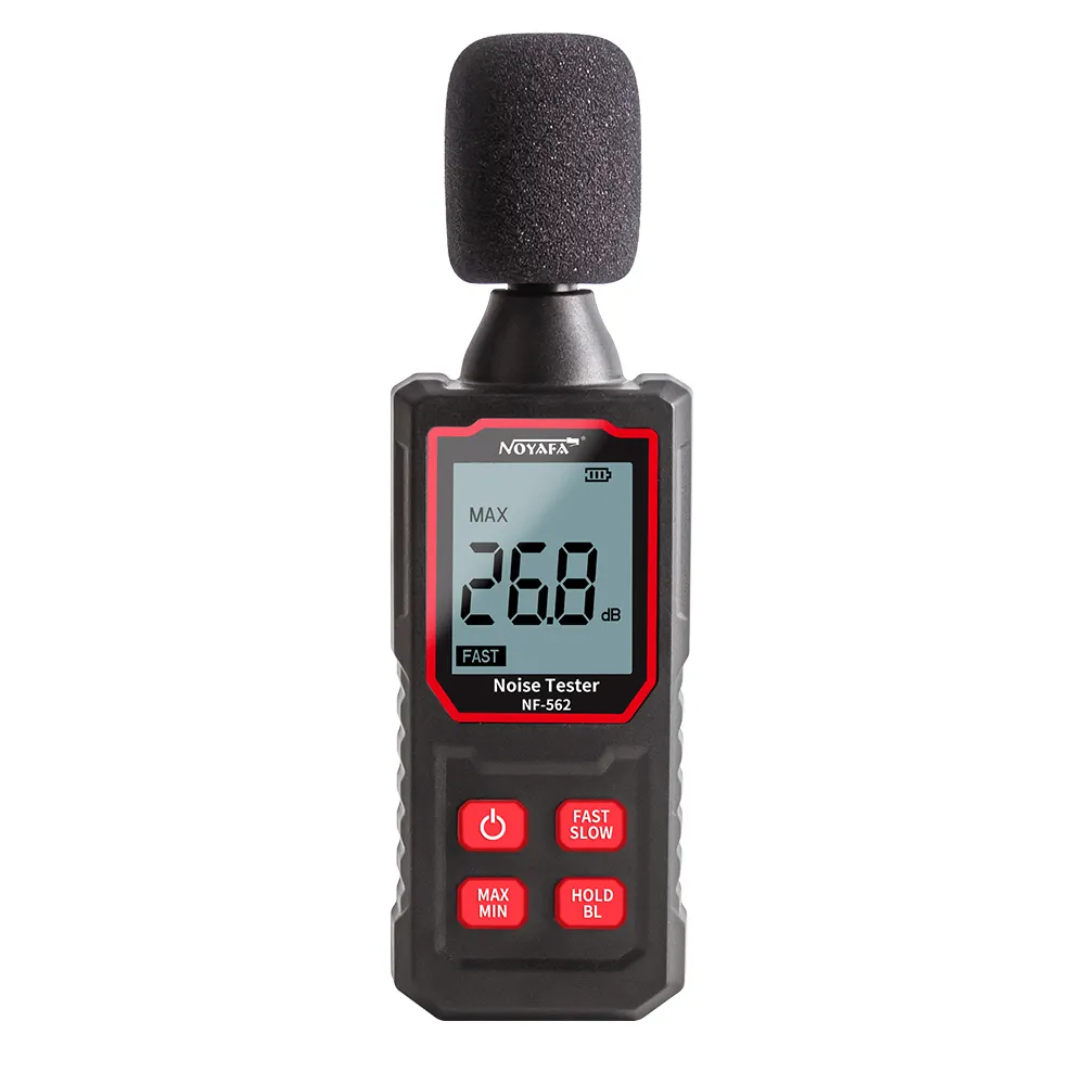 NOYAFA NF-562 digital sound level Meter decibel tester condenser microphone weighted noise meter
