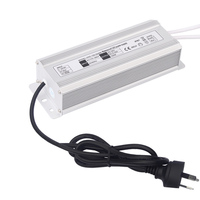 Transformateur d'alimentation étanche pour bande LED, certifié SAA, AC 110V 220V vers DC 5V 12V 24V 36V 6A 10A 12A 150W