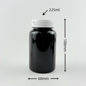 <b>White</b> Plastic Bottle 200Cc <b>Screw</b> Cap Cylinder Shape Pharmaceutical Packaging For Medicine Storage - Product Image 2