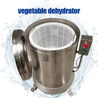Panier de vidange centrifuge déshydrateur à baril unique Machine électrique en acier inoxydable légumes fruits nettoyage déshydrat