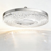 Ampoule LED à motif cristallin, éclairage E27 AC230V, UFO, économie d'énergie, 30W 40W 60W 80W, lampe circulaire en forme de disque volant, 3 couleurs, 6000K