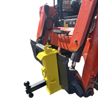 AMBITION-Accesorio de enganche para tractor y dirección deslizante, adaptador de enganche rápido, incluye gancho de agarre de cadena y anillo en D