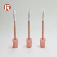 Bouchon anti-déversement et non toxique en plastique et silicone de 7 mm avec brosse à cils pour pochette cosmétique (couleur et logo personnalisables)