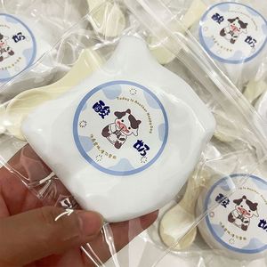 Popular Yogurt Liquid <b>Ball</b> Squishy Toys with Pinch Great Gift for Friends Plastic Unisex Spoon or No-Spoon Option - Product Image 2