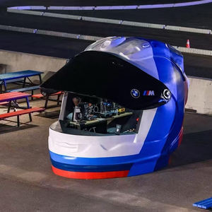 Quiosco Expendedor de Cascos Gigantes, Cabina de Fotos Moderna, Camión de Comida Móvil en Calle Comercial, Fabricante de Casas Móviles - Product Image 2