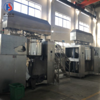 Équipement de mélange industriel Huashang, machine d'émulsification sous vide chauffante pour savon liquide cosmétique